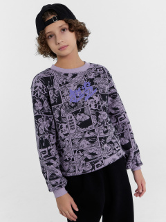 Свитшот Mark Formelle 123431/1/24-30597ПП-7П аниме_на_лаванде_1_сл_на_пол - фото 1