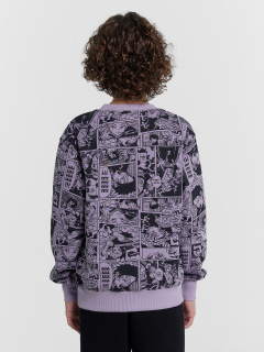 Свитшот Mark Formelle 123431/1/24-30597ПП-7П аниме_на_лаванде_1_сл_на_пол - фото 3