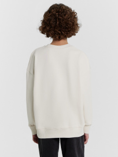 Свитшот Mark Formelle 123437/1/24-27360П-7 белый_песок_печать_3_сл_на_пол - фото 5