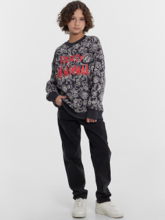 Свитшот Mark Formelle 123437/1/24-30402ПП-7П персонажи_на_графитовом_2_сл_на_пол - фото 5