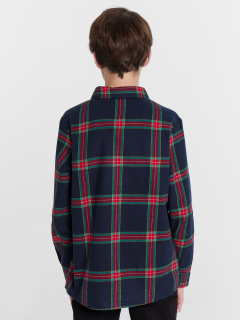 Рубашка Mark Formelle 123440/1/24-30153П-9 красно_синяя_клетка - фото 5