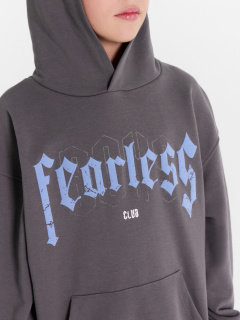 Худи Mark Formelle 123445/24-31863П-7 серый_дым_печать_Печать - фото 2