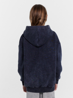 Худи Mark Formelle 127886/24-ОБР31009П-7П ACID_WASH_сумрачный_серый_печать_009.2А_Эйсид - фото 2