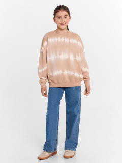 Свитшот Mark Formelle 127897/1/24-ОБР32131П-7П фаст_дай_на_бежевом_БРАК_ПОЛОТНА_001_Fast_Dye - фото 3