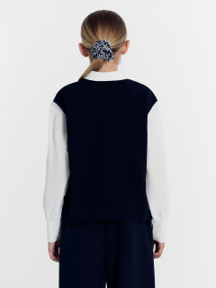 Джемпер Mark Formelle 127910-1/24-28539Ц-7 неви - фото 5