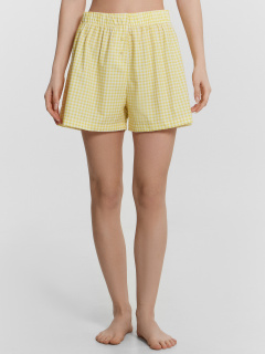 Шорты Mark Formelle 132367/24-28253Ц-9 желтая_клетка_виши - фото 4