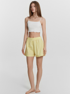 Шорты Mark Formelle 132367/24-28253Ц-9 желтая_клетка_виши - фото 5