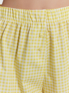 Шорты Mark Formelle 132367/24-28253Ц-9 желтая_клетка_виши - фото 2