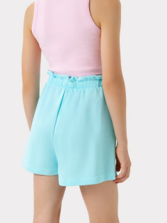 Шорты Mark Formelle 137728/22/22593П-7 бирюзовый_печать_1_сл_на_ЛВ_дет_пер - фото 3