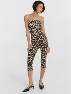 Бриджи Mark Formelle 162251/24-33237П-5 бежевый_леопард - фото 3