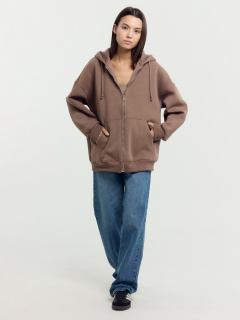 Толстовка Mark Formelle 172099/1/22/25277Ц-7П тауп - фото 3