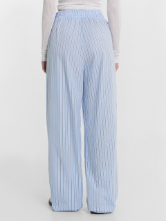 Брюки Mark Formelle 182512/24-32796П-9 широкая_голубая_полоска - фото 5