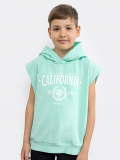 Жилет Mark Formelle 363328/22/18544П-7 ментол_печать_1_сл_на_пол - фото 5