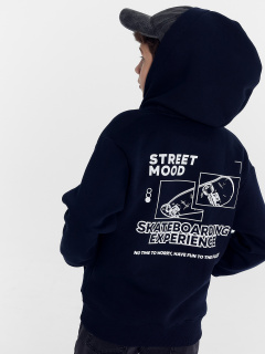 Толстовка Mark Formelle 363332/1/24-30917П-7П неви_печать_2_сл_на_спинке - фото 1