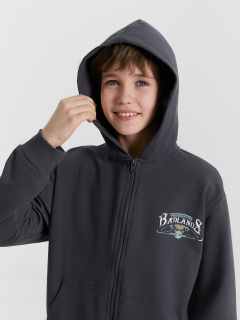 Толстовка Mark Formelle 363332/1/24-32490П-7 графит_печать3_2_сл_на_пол_2_сл_на_спинке - фото 3