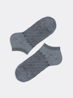 Носки Mark Formelle 395K-1978/22395K серый_лен_рис.1978 - фото 3
