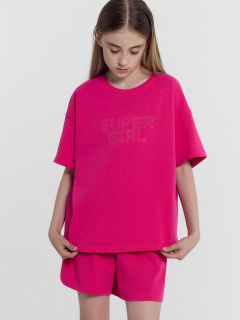Футболка, шорты Mark Formelle 397741/24-27002П-0 яркая_маджента_печать_2_сл_на_пол - фото 4