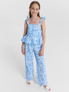 Блуза Mark Formelle 397752/24-33322П-9 зигзаги_на_белом - фото 1