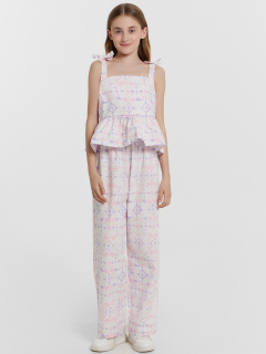 Блуза Mark Formelle 397752/24-33323П-9 розовые_разводы_на_белом - фото 3