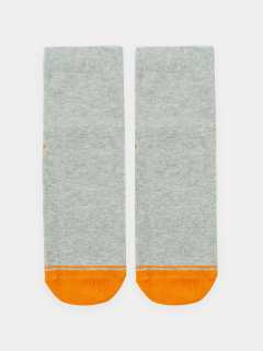 Носки Mark Formelle 400K-654/B3-21400K-1 серый_меланж_оранжевый_рис.654 - фото 1
