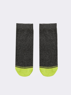 Носки Mark Formelle 400K-654/B3-21400K-1 т.серый_меланж_салатовый_рис.654 - фото 3