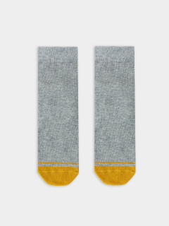 Носки Mark Formelle 400K-654/B5-21400K-1 серый_меланж_горчичный_рис.654 - фото 3