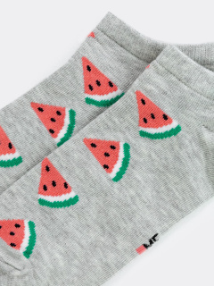 Носки Mark Formelle 406K-2370/B3-23406K-1 св.серый_меланж_рис.2370 - фото 4