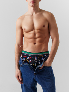 Трусы Mark Formelle 411124-2/25-4874П-5 прикольные_пингвины_глубокий_синий - фото 4