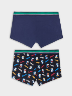 Трусы Mark Formelle 411124-2/25-4874П-5 прикольные_пингвины_глубокий_синий - фото 3