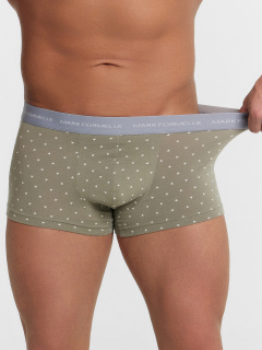 Трусы Mark Formelle 411124-3/25-5136П-5 треугольники_на_серо_зеленом_на_сизом_на_морском - фото 3