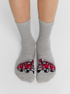 Носки Mark Formelle 430K-3071/B3-25430K серый_меланж_рис.3071 - фото 1