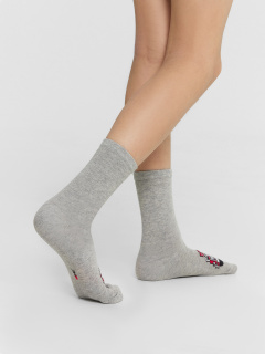 Носки Mark Formelle 430K-3071/B3-25430K серый_меланж_рис.3071 - фото 5