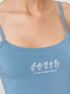 Майка, трусы Mark Formelle 442210/24-9-28597ПП-5 арктика_цветочки_на_арктике_2_сл_на_пол - фото 5