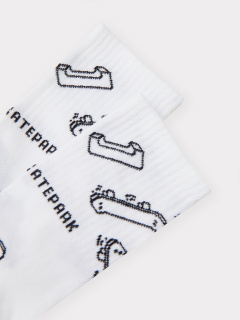 Носки Mark Formelle 444K-2709/B3-24444K белый_рис.2709 - фото 2