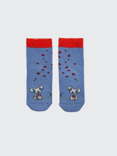 Носки Mark Formelle 504K-1119/B2-9504K васильковый_рис.1119 - фото 2