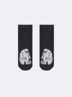 Носки Mark Formelle 504K-2137/B4-22504K графитовый_рис.2137 - фото 4