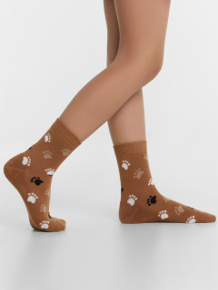 Носки Mark Formelle 504K-2138/B3-22504K св.коричневый_рис.2138 - фото 1