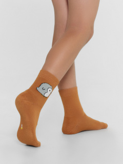 Носки Mark Formelle 504K-2462/B2-23504K кэмел_рис.2462 - фото 1