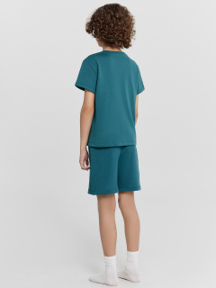 Футболка, шорты Mark Formelle 563322-1/24-32077ПП-0 черное_море_печать_Печать - фото 2