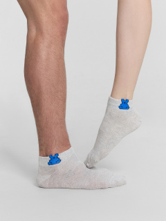 Носки Mark Formelle 567U-2832/24567U св.серый_меланж_рис.2832 - фото 2