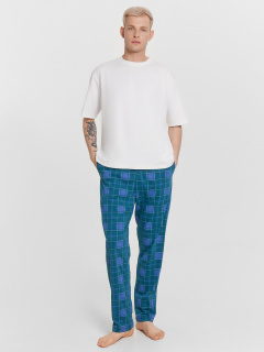 Брюки Mark Formelle 581136/24-4371ПП-0 клетка_на_т.зеленом - фото 2