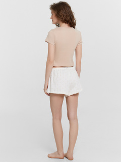 Футболка, шорты Mark Formelle 592599/24-31943ПП-1 лунный_свет_бантики_на_молочном_1_сл_на_пол - фото 4