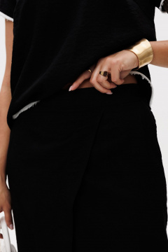 Блуза, кюлоты Ma Vie М-688 черный - фото 5