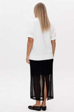 Юбка Ma Vie М-692/1-2 черный - фото 2