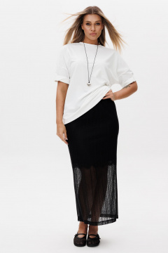 Юбка Ma Vie М-692/1-2 черный - фото 1