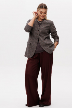 Жакет Ma Vie М-694 коричневый - фото 5