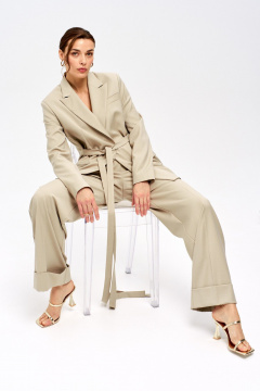 Жакет LUEL 251/4 оливковый - фото 2