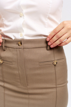 Юбка LUEL 253/8 хаки - фото 3