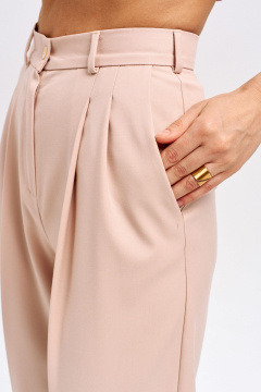 Брюки LUEL 258/6 пудра - фото 3