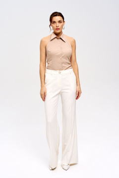 Брюки LUEL 257/6 молочный - фото 1